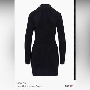 Wilfred free hush knit station dress